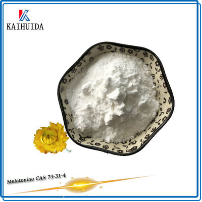 98% Min Fine Chemical Intermediates Raw Pulver Melatonin CAS 73-31-4