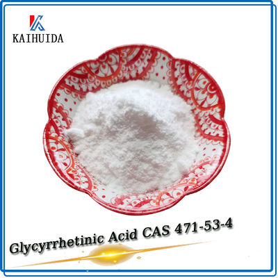 Kosmetik Rohstoff Hautbleichmittel Enoxolon Glycyrrhetinsäure Pulver CAS 471-53-4