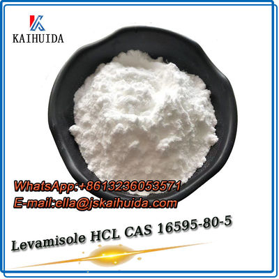 CAS 16595-80-5 Tierärztliche Stoffe 99% Levamisole HCl / Hydrochlorid